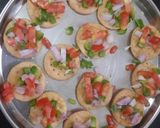 A picture of step 4 of Papdi pizza.