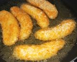 Foto langkah ke 4 dari resep Pisang Pasir Cokelat Keju Praktis.