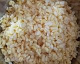 A picture of step 1 of Moong Dal Dhokla.