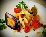 Foto del paso 10 de la receta Fettuccine con mejillones