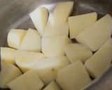 A picture of step 1 of Masaledar aloo puri.