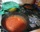 Foto del paso 2 de la receta: Pizza integral con borde relleno