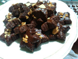 Choco cashew cookies