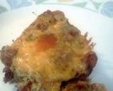 A picture of step 11 of Cheesy Salami bread & corned beef w scrambled eggs!.
