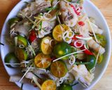 Hình bước làm 8 của món Chân gà sả tắc