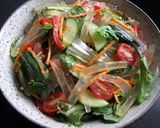 A picture of step 2 of Kanten Jelly Salad.