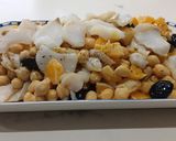 Foto del paso 7 de la receta: Ensalada de garbanzos, bacalao y cítricos