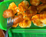Foto del paso 6 de la receta: Cola de rape en adobo con patatas panaderas al microondas - Lékué