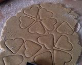 A picture of step 6 of Vickys Valentine Chocolate Shortbread Hearts, GF DF EF SF NF.