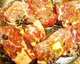 A picture of step 1 of Chinese Beef Steak (Household Miso Beef).