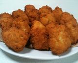 A picture of step 6 of Chicken Nuggets from Breast Meat and Okara.