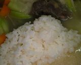 A picture of step 11 of Korean Soup That's Good for Your Skin: Oxtail Gomtang Gukbap.