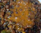 A picture of step 4 of Black chana chaat.