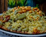 صورة لخطوة 4 من وصفة برغل مع فول