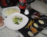 A picture of step 1 of My Hot Chili Chicken 😚.