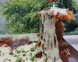 चिकन परमेसन विथ चिली गार्लिक स्पगेटी (chicken parmesan / chilli garlic spaghetti recipe in marathi) रेसिपी स्टेप 14 फोटो 