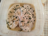 Filetes de pollo con salsa al whisky – exprés