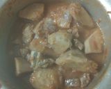 A picture of step 7 of Arrowroots in beef stew #mycreativearrowrootsrecipecontest#.