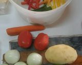 Foto del paso 1 de la receta: Milhojas de verduras