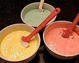 Rainbow Sherbet ( Sorbet ) Filled Striped Vanilla Cake Roll recipe step 9 photo