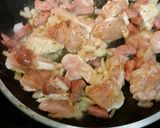 A picture of step 2 of Cajun Chicken and Turkey Sausage Spaghetti.