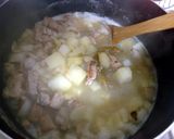 A picture of step 8 of New Mexico Green Chili Stew.