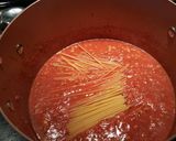 A picture of step 3 of Meat sauce for spaghetti.