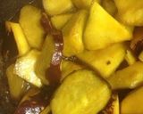 A picture of step 3 of Easy Non-Fried Yet Authentic Tasting Daigaku-Imo in the Microwave.