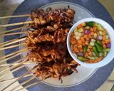 Foto langkah ke 4 dari resep Sate Jamur tiram simple.