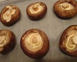 A picture of step 3 of Ground Chicken Stuffed Shiitake Mushrooms.