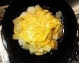 A picture of step 6 of Fluffy Omelette with Mochi.