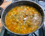 Une image de l'étape 28 de Soupe de légumes aux aromates, ail frais et fumet de porc.
