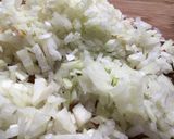 A picture of step 1 of Easy Comfy Stewed Napa Cabbage Rolls (Stuffed Cabbage) with Oats.