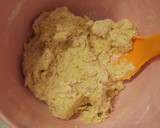 A picture of step 3 of Banana Scone Using Pancake Mix.