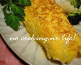 A picture of step 6 of Roly-Poly Cauliflower Cheese Omelette.
