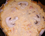 Foto del paso 7 de la receta: Quiche cremosa del campo y del mar
