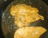 A picture of step 2 of Carolina South of the border chicken breast.