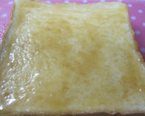 A picture of step 1 of Cheesy Peanut Butter Toast.