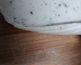 A picture of step 4 of Mathri.