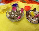 A picture of step 3 of Atta Halwa.