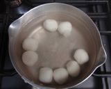 A picture of step 4 of Great for Hanami (Cherry Blossom Viewing) Tri-Colour Dango (Sweet Mochi).