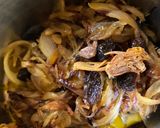 A picture of step 2 of Mutton Jhol.