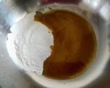 A picture of step 1 of Nankhatai.