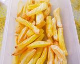 Hình bước làm 3 của món Khoai tây nướng nồi chiên không dầu lắc phô mai