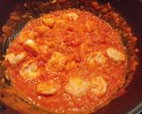 A picture of step 7 of Mild Shrimp Chili Rice.