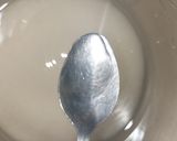 A picture of step 3 of Basbousa.
