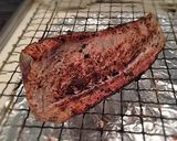 A picture of step 5 of Simple and Delicious! Seared Bonito and Beef.