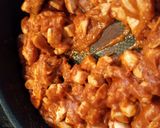 A picture of step 8 of Butter Chicken Pie!.