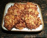 A picture of step 8 of Potato and Carrot Fritters.