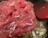 Foto langkah ke 4 dari resep Daging Sapi Lada Hitam - Black Pepper Beef.